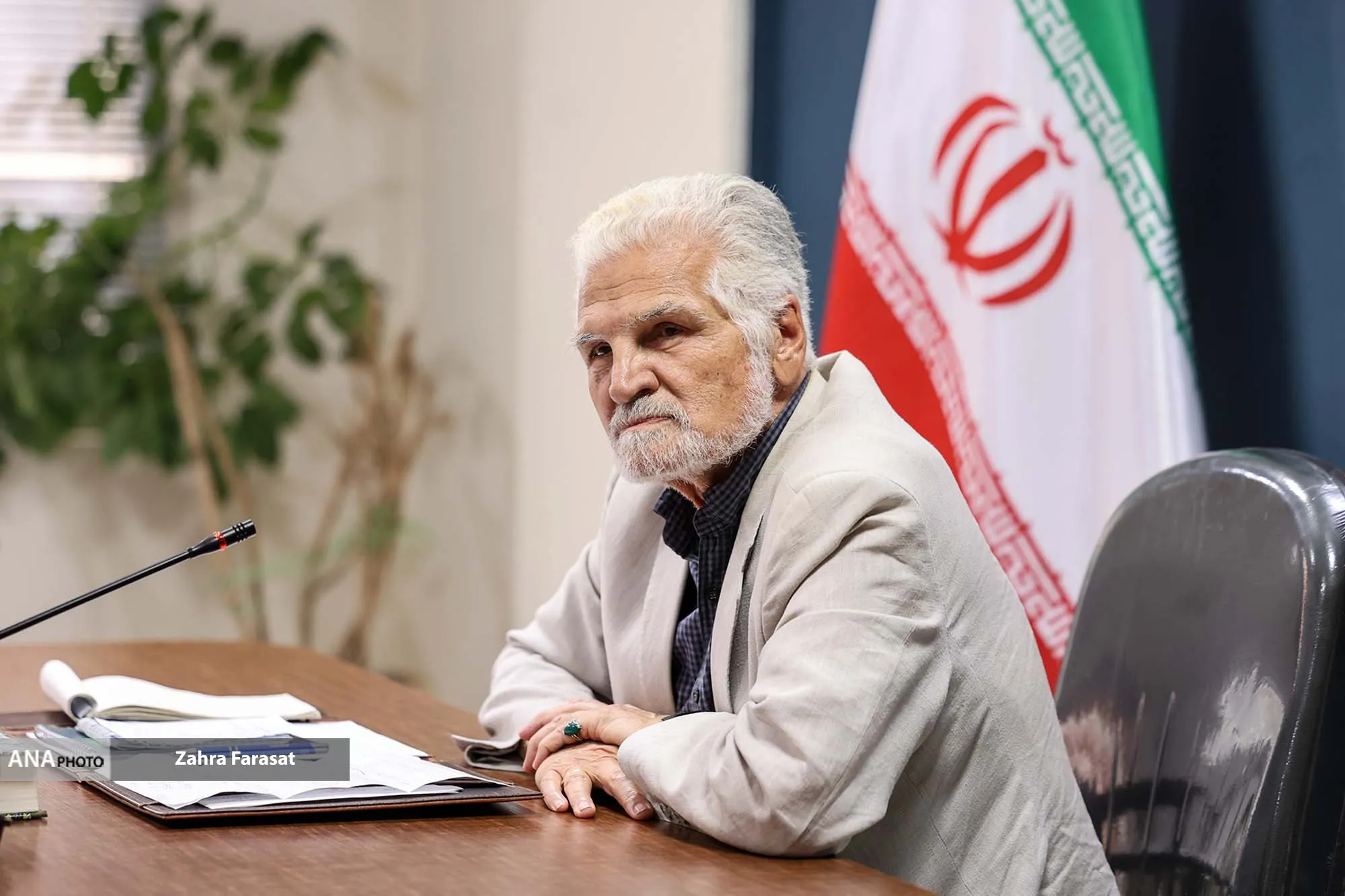 تصویر امیر سرتیپ دریادار دوم علی اکبر اخگر