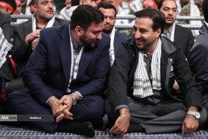 مراسم روز بسیج در حسینیه امام خمینی(ره)