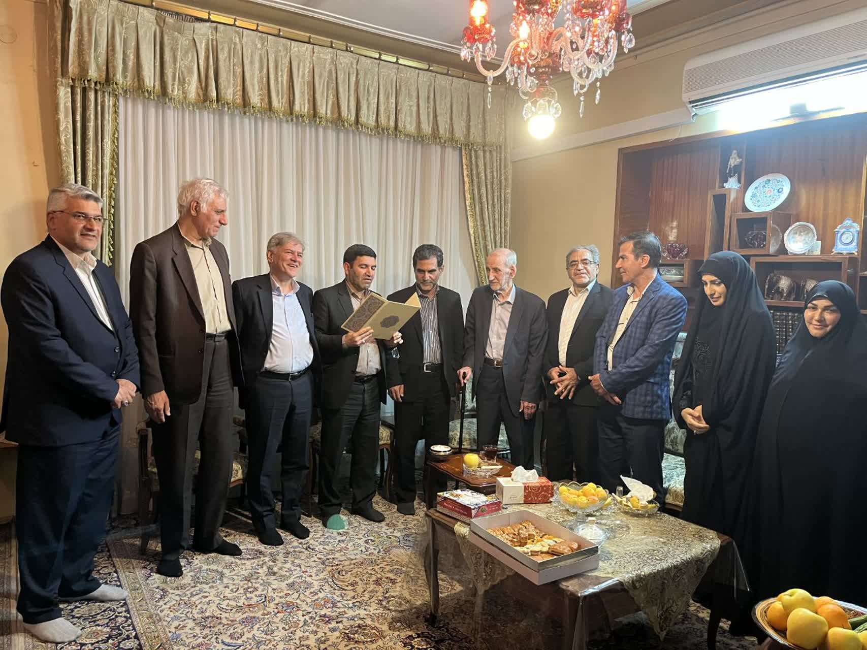 دیدار با پدر علم حقوق لرستان؛ روایت هفت دهه تعهد و دانش 