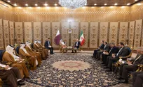 نخست وزیر قطر با رئیس مجلس شورای اسلامی دیدار کرد