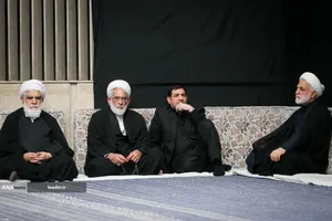 عزاداری شب تاسوعای حسینی(ع) در حسینیه امام خمینی(ره)