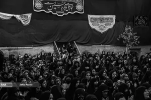 عزاداری حضرت اباعبدالله در خانه موزه مدرس