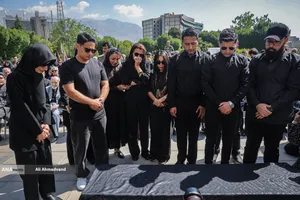 مراسم تشییع پیکر &laquo;بهروز رضوی&raquo; 
