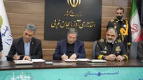 امضای تفاهمنامه همکاری نیروی دریایی ارتش، استانداری و دانشگاه آزاد آذربایجان غربی