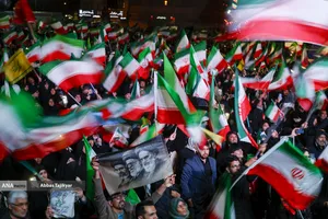 اجتماع مردمی در حمایت از رزمندگان اسلام_میدان انقلاب
