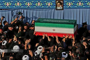 تشییع پیکر مطهر امام مجاهد شهید در شهر مقدس قم