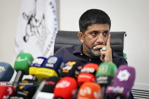 مراسم امضای تفاهم&zwnj;نامه همکاری فدراسیون کشتی و دانشگاه آزاد اسلامی