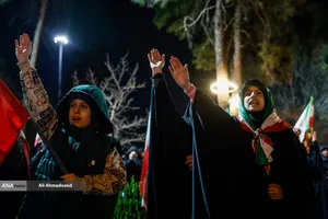 اجتماع مردمی در خونخواهی امام شهید امت - میدان امامت
