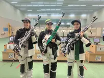 مسابقات آزاد تفنگ| خدمتی قهرمان شد/ چهل امیرانی و شهراسبی در رده دوم و سوم ایستادند 