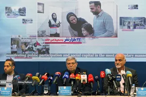 نشست خبری سید جواد حسینی رئیس سازمان بهزیستی کشور