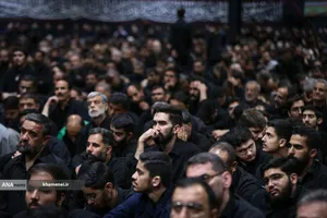 دومین شب مراسم عزاداری حضرت اباعبدالله الحسین(ع) از طرف رهبر انقلاب