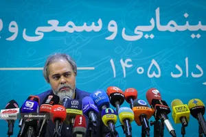 نشست خبری رائد فریدزاده رئیس سازمان سینمایی