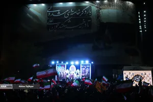 اجتماع مردمی در خونخواهی امام شهید امت - میدان انقلاب