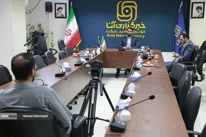 بازدیدمهدی قمی شهردار منطقه 11 تهران از خبرگزاری آنا