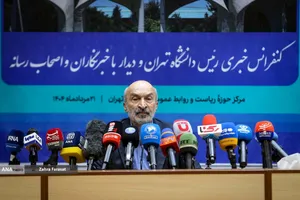 محمدحسین امید رئیس دانشگاه تهران