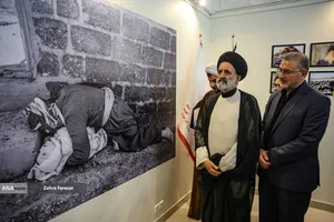 آیین افتتاحیه نمایشگاه عکس &laquo;نَفَس&zwnj;های سوخته&raquo;