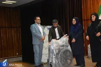 هدیه دانشجویان دانشگاه آزاد به اداره بهزیستی مرند