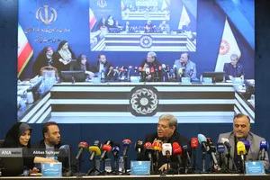 نشست خبری سید جواد حسینی رئیس سازمان بهزیستی کشور