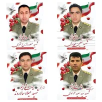 شهادت ۴ افسر ارتش در عملیات قهرمانانه دفاع از آسمان کشور