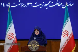 نشست خبری فاطمه مهاجرانی سخنگوی دولت
