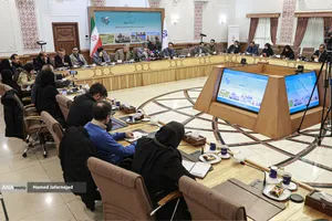 نشست علی نبیان رییس سازمان ملی زمین و مسکن وزارت راه و شهرسازی با اصحاب رسانه