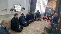 دیدار استاندار قم با خانواده ۲ شهید تجاوزات آمریکایی - صهیونی