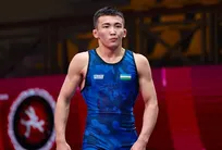 برنز سوگابه و طلای قهرمان ۶۳ کیلوگرم جهان در یک وزن بالاتر