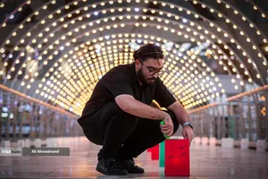 یادبود چهلمین روز شهدای جنگ ۱۲ روزه در برج میلاد