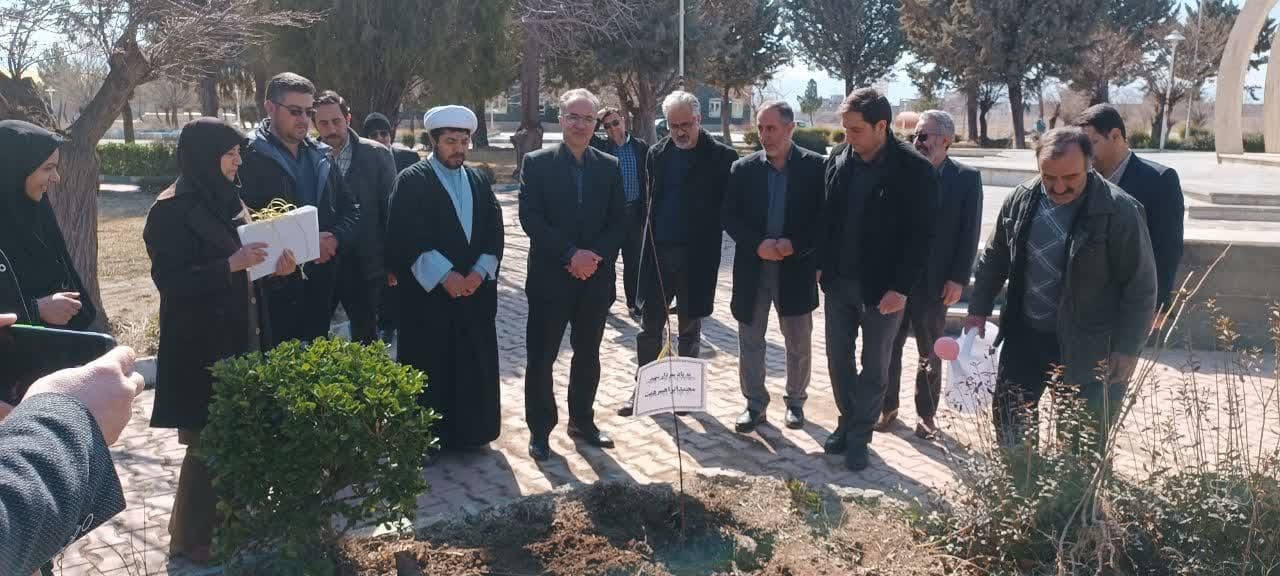 روز درختکاری در واحد ابهر