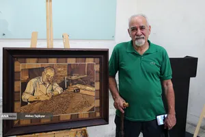 کارگاه مرکز تخصصی مرمت دانشگاه آزاد اسلامی واحد استاد فرشچیان