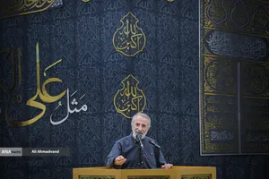 مراسم یادبود &laquo;اکبر عبدی&raquo; در مسجد بلال