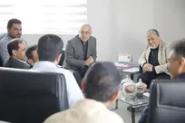 دیدار صمیمانه دکتر رنجبر با نماینده مردم هرمزگان در مجلس خبرگان رهبری و استاندار هرمزگان
