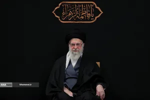 عزاداری ایام شهادت حضرت فاطمةالزهرا(س) با حضور رهبر معظم انقلاب