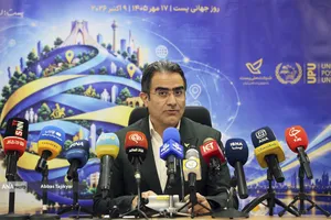 نشست خبری &laquo;محمد احمدی&raquo; مدیرعامل شرکت ملی پست