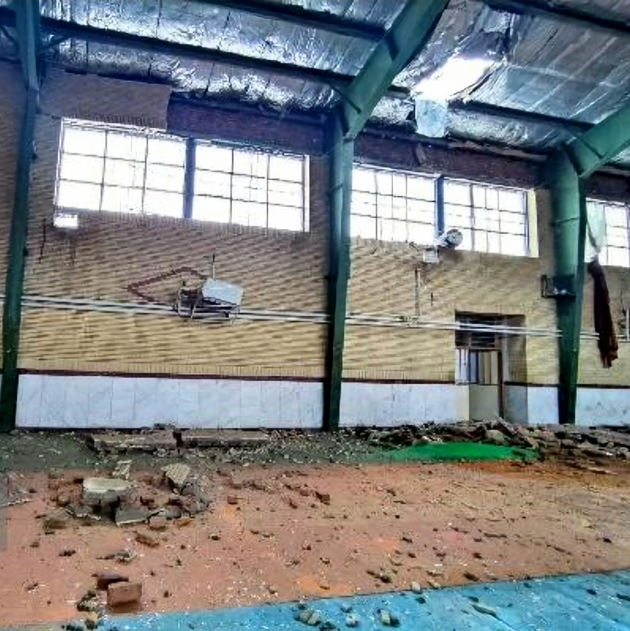 ورزشگاه‌های آسیب دیده جنگ تحمیلی آمریکا و صهیونیسم+تصاویر