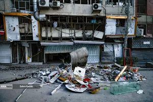 خسارات ناشی از تجاوز هوایی آمریکا و رژیم صهیونیستی