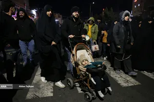 عزاداری شهادت رهبر انقلاب