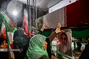 اجتماع مردمی در حمایت از رزمندگان اسلام - میدان شهید طهرانی&zwnj;مقدم
