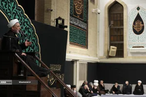 عزاداری شب شهادت حضرت فاطمةالزهرا سلام&zwnj;الله&zwnj;علیها در حسینیه امام خمینی(ره)