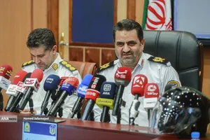 سردار سید ابوالفضل موسوی پور، رئیس پلیس راهور تهران بزرگ