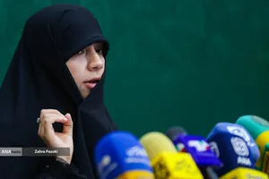 نشست خبری ریحانه سلامی بمناسبت هفته بزرگداشت مقام زن و روز مادر