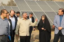 پنل‌های نیروگاه خورشیدی سرخه‌حصار بهینه‌سازی و توسعه می‌یابد