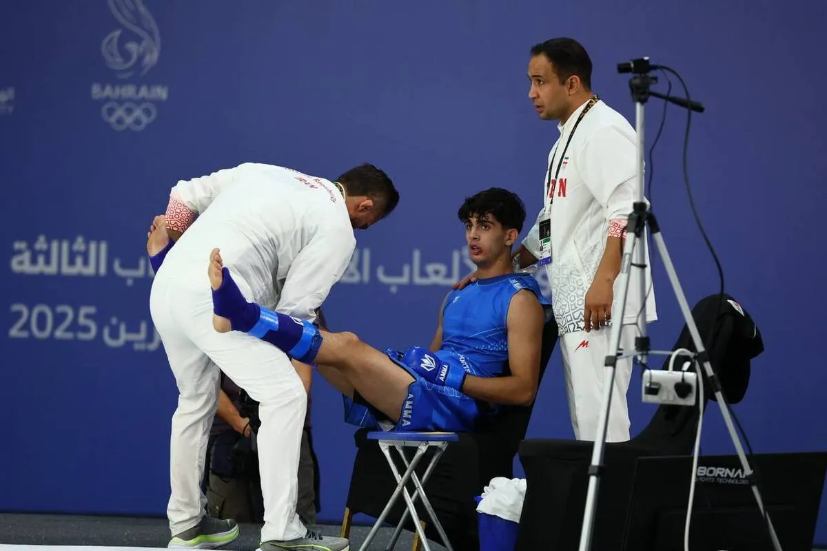 بازی‌های آسیایی جوانان | حذف نماینده رشته MMA کشورمان با شکست در سومین مبارزه
