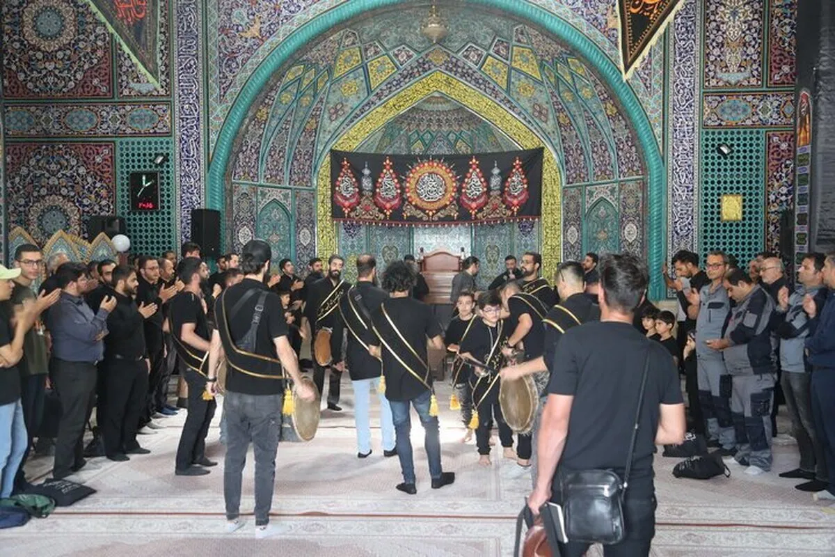 برگزاری مراسم سوگواری حضرت اباعبدالله الحسین علیه‌السلام