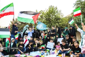 تجمع خودجوش مادران برای نجات غزه