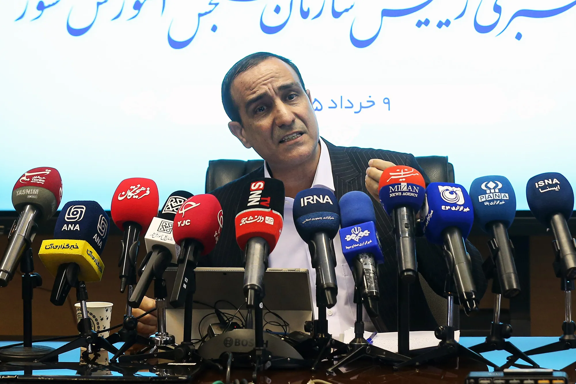 نشست خبری رئیس سازمان سنجش کشور
