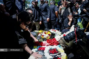 آیین چهلمین روز درگذشت &laquo;حمید هیراد&raquo;