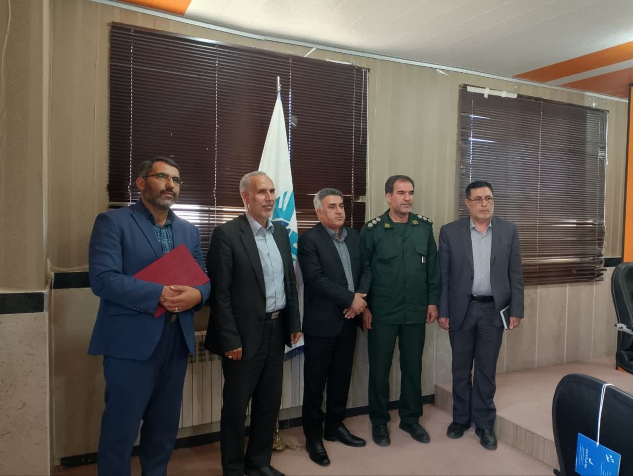 مراسم معارفه مسئول بسیج اساتید بوکان