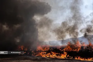 امحای ۲۰ تن مواد مخدر در تهران