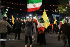 اجتماع مردمی در حمایت از رزمندگان اسلام و وداع با سردار شهید خادمی